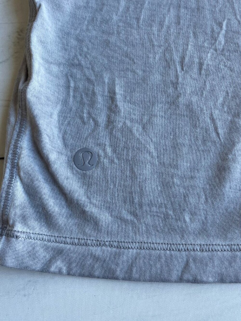 Entire Closet $5! *Has Stain* Lululemon Broken Beats Tank, Grey - Size Large - Picture 7 of 10